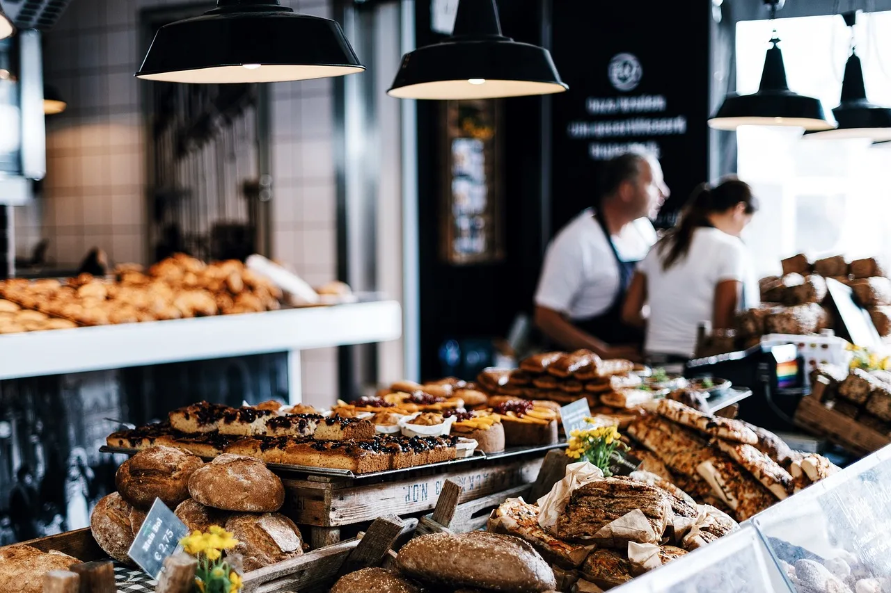 bakery, breads, assorted